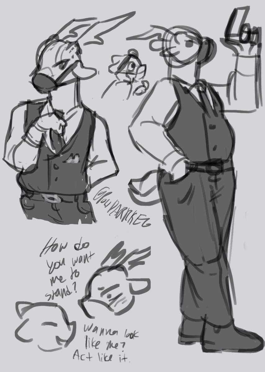 powdarrkeg's tweet photo. Idk if im ever gonna finish the original WIP so have these oldish doodles of my VERY original OCs… outfit swapfest heh https://t.co/Fw60ds2Zbf