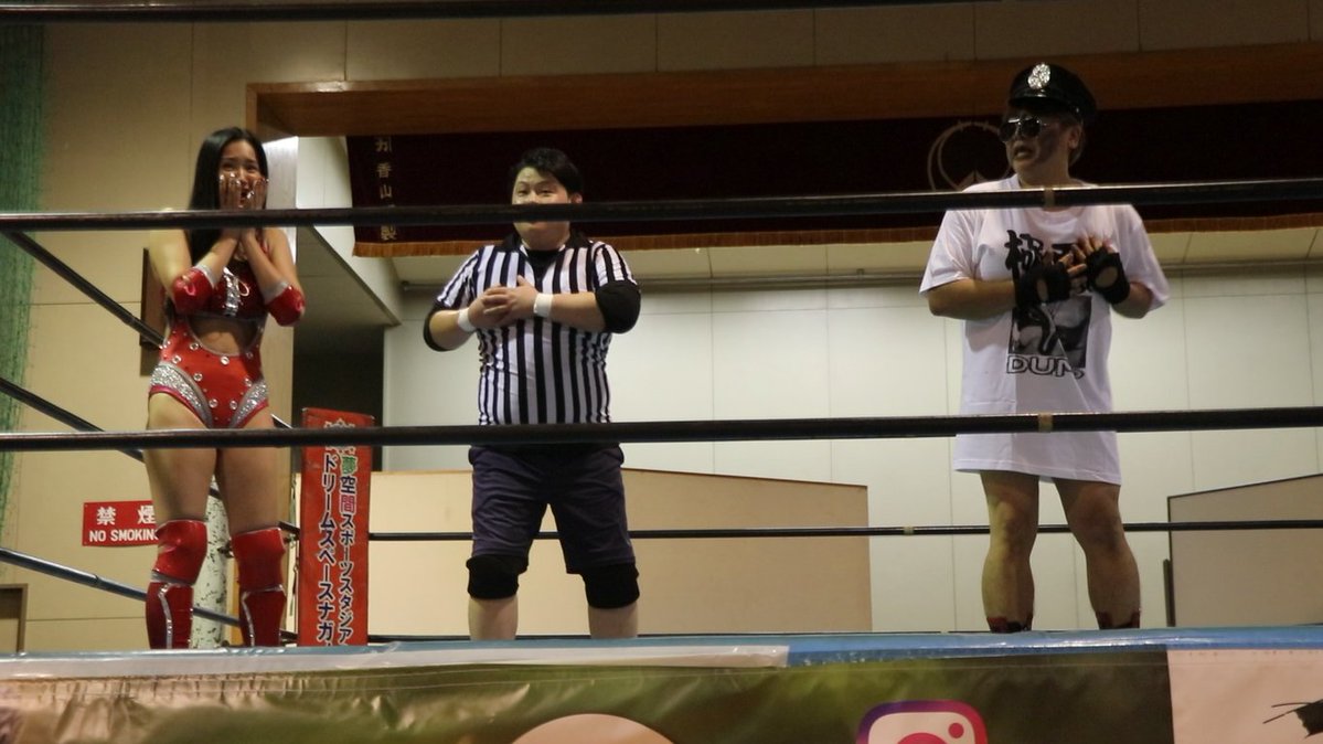 mkai74's tweet photo. 信州プロレス@松代藩真田十万石まつりマッチ 松代公民館

第二試合
植原ゆきな-ダンプママ友

#長野市
#アクトレスガールズ
#信州プロレス面白かった https://t.co/WmAZHbM5dO
