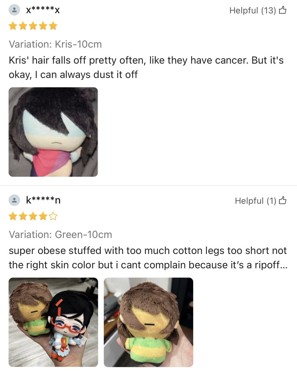 gurarazor's tweet photo. 😭😭 these reviews tho..prolly best not to buy it https://t.co/vG4zcWhDEc