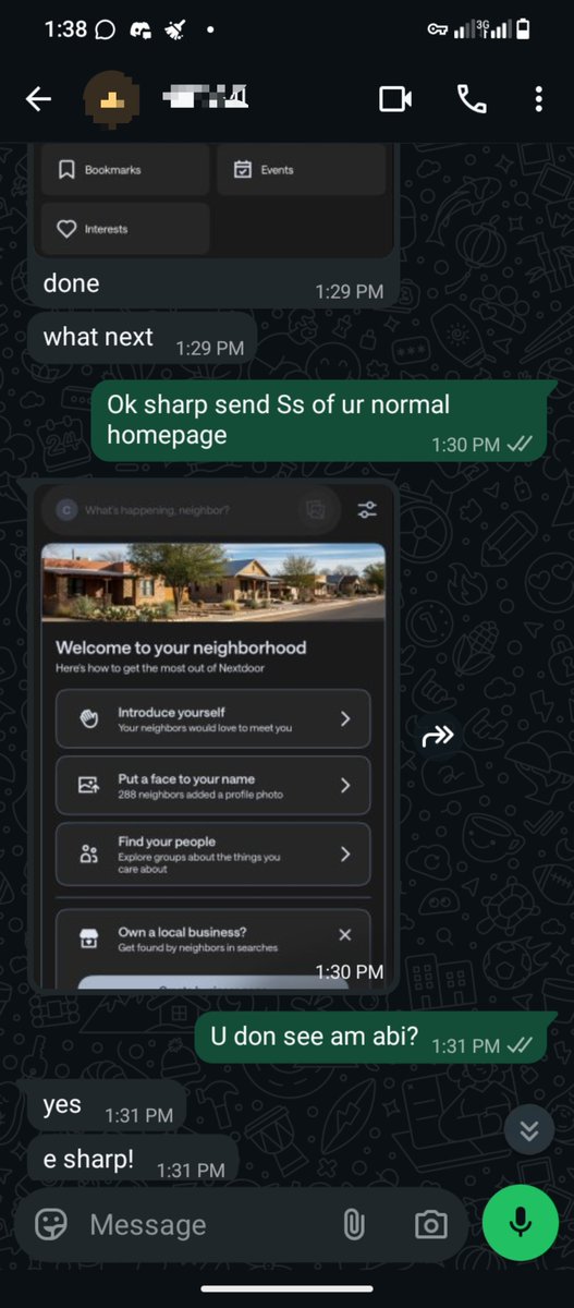 Kellyfundz001's tweet photo. If you don't know how to create Nextdoor, come for Tutorial 💯✅ https://t.co/W42H2nEMb9