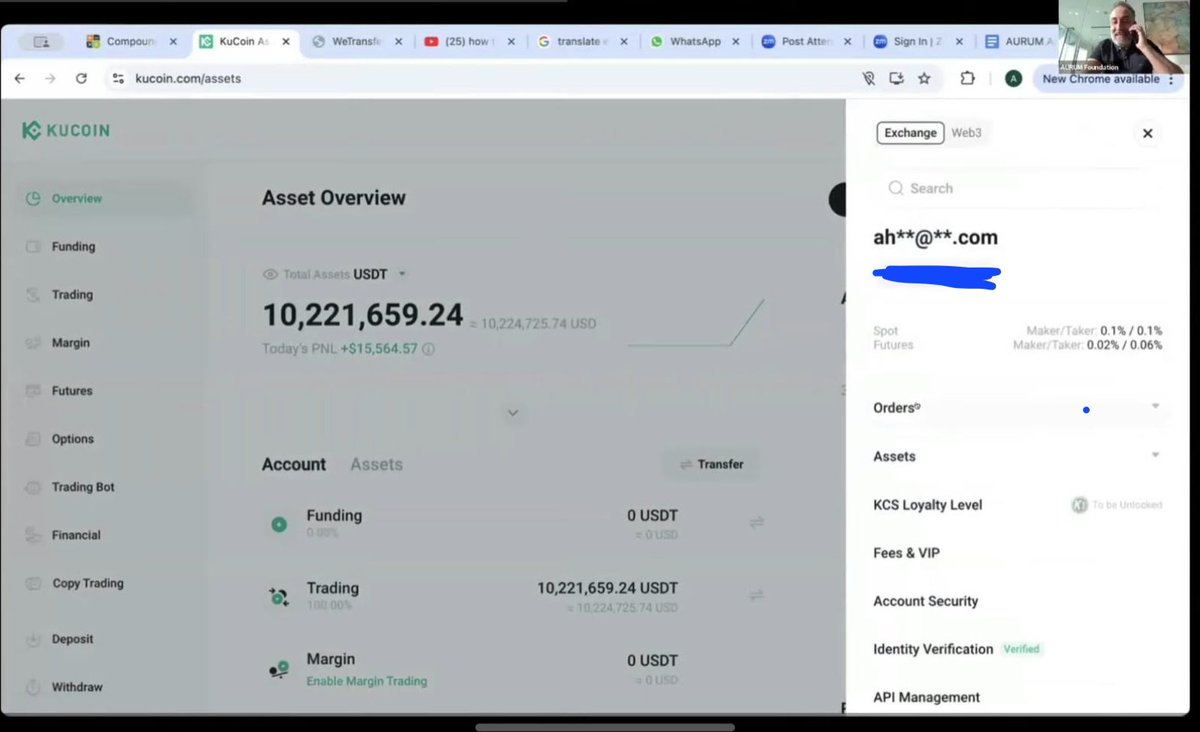 jhonasAlvis's tweet photo. This aurum account is on the name of Ahmed zen @aurum_ecosystem @bryancripto @Neyro_network  so he can escape like saying that our company is just providing marketing to aurum. Ahmed zen is seem to be involved in this also. We need our fund back #aurum #ahmedzen #theif https://t.co/H5GZyUs9vP