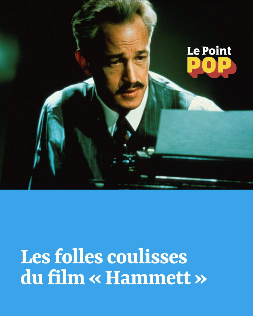 LePointPop's tweet photo. 🎞️ Enfin disponible en Blu-ray, ce film noir sur le détective-écrivain Dashiell Hammett fut un calvaire de quatre ans pour le réalisateur Wim Wenders, en butte à son producteur Francis Ford Coppola.

➡️ https://t.co/i03oUlGhoU https://t.co/e1icZEdSuZ