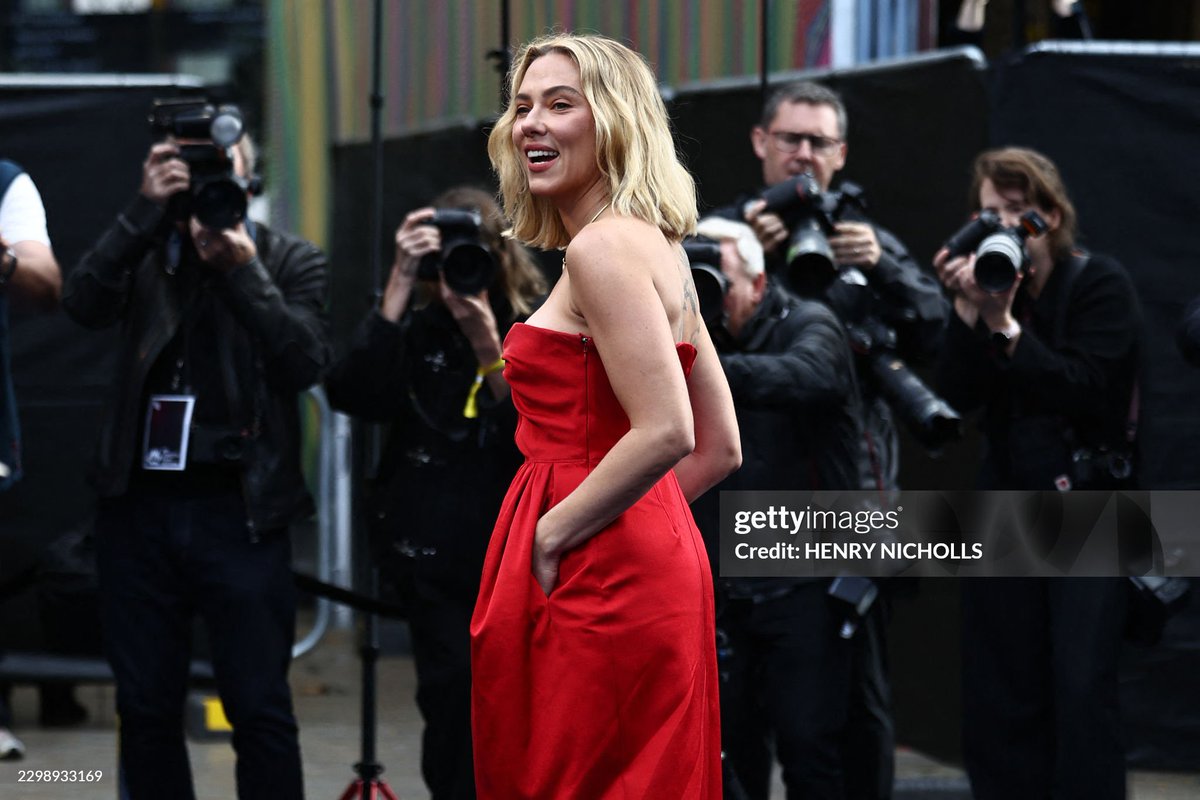 whatsupscarlett's tweet photo. She is coming with her agent Joe today! #LFF https://t.co/QNzuaFGopD
