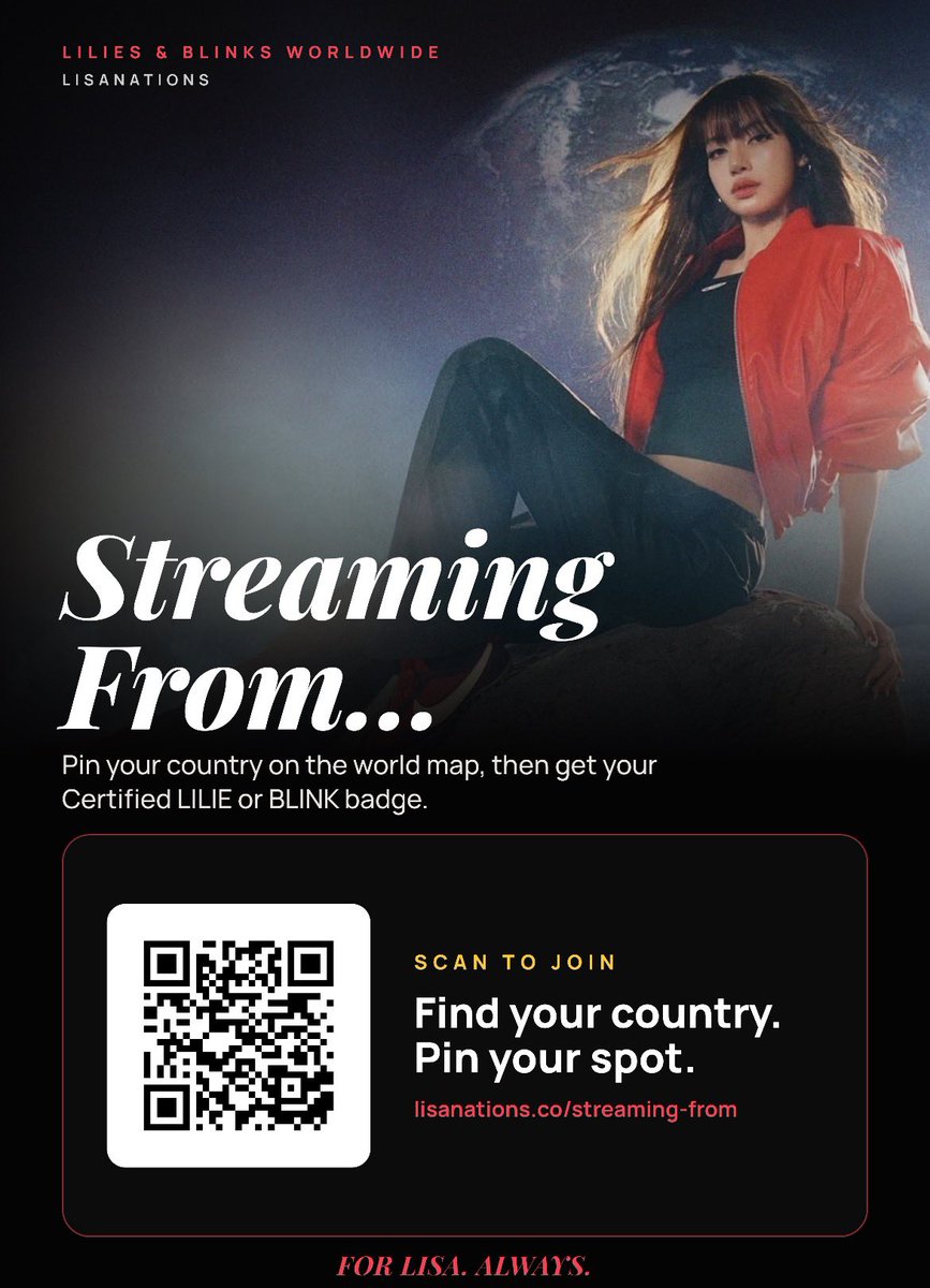 LISANATIONS_'s tweet photo. 350 lilies, 89 blinks, 68 countries 🫶🏻
Philippines, Mexico &amp; Indonesia in the Top 3 👏🏻🇵🇭🇲🇽🇮🇩

Join us if you haven’t yet! https://t.co/jvFdwtEVty