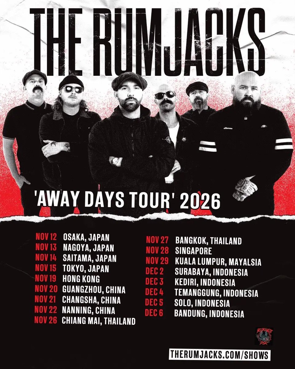LARE_TEMANGGUNG's tweet photo. band celtic punk & flok punk asal Sydney, Australia yang bernama THE RUMJACKS akan menguncangkan beberapa kota di indonesia salah satunya temanggung pada tanggal:
04 desember 2026
#therumjacks
#infoevent
#temanggung
#temanggung24jam
#eventtemanggung https://t.co/cIh6mO4jgo