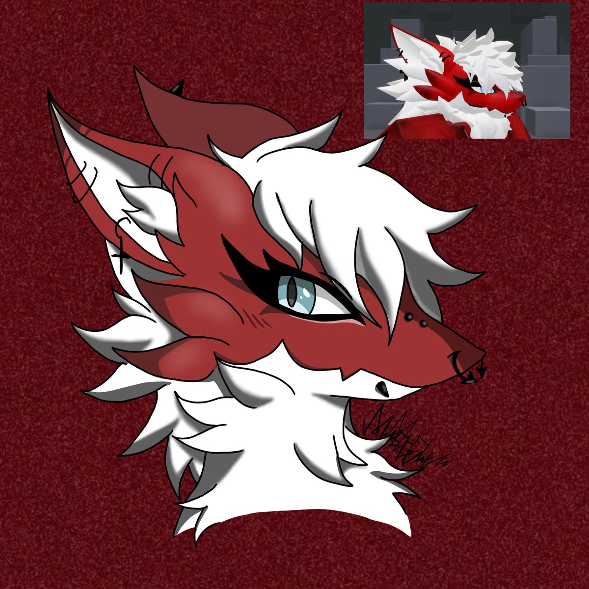 mew_suki's tweet photo. I had a lot of fun w this free comm I made, loved the character a lot >w<

#furry #femboy #roblox https://t.co/B1WVgNBqFz