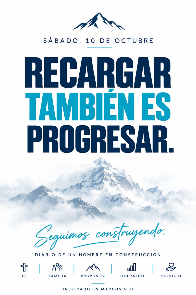 CaGiMoHe's tweet photo. Me he sorprendido midiendo hasta las pausas: cuántas horas dormí, cuánto estiré, qué tanto aproveché el día. Hoy quiero escuchar a mi cuerpo sin ponerle una calificación.

Seguimos construyendo.
Inspirado en Marcos 6:31. https://t.co/gj3BuNiMfx