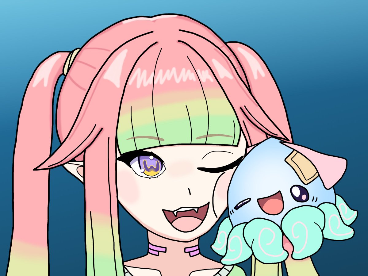 zaeon_ninezero's tweet photo. Wishing a very Happy Birthday to the cutest, sweetest, most wonderful Cuttlefish on the internet, Stronny Cuttles! Love you lots Mummeh, thank you for all you do, and for helping me find my home amongst the reeflings 💚

🎨 me!
#stronarts @StronnyCuttles https://t.co/2iEhiwVkRU