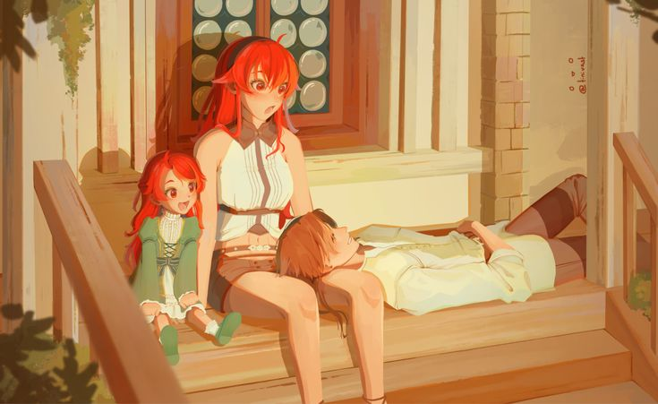 Naagi90's tweet photo. ¿Quién es la mejor pareja de Rudeus? 🤔
#MushokuTensei #Rudeus https://t.co/6347i2QoT6