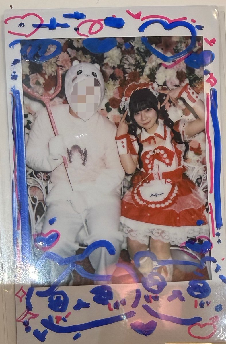 Hayato_IMF's tweet photo. どうも、アイマジの恥です。
ゆめさんが笑ってくれて嬉しかったです。
コスプレって言ってましたが、チェキを見返すとデカキモ(デカくて相当キモイやつ)過ぎました https://t.co/2OS031weKL