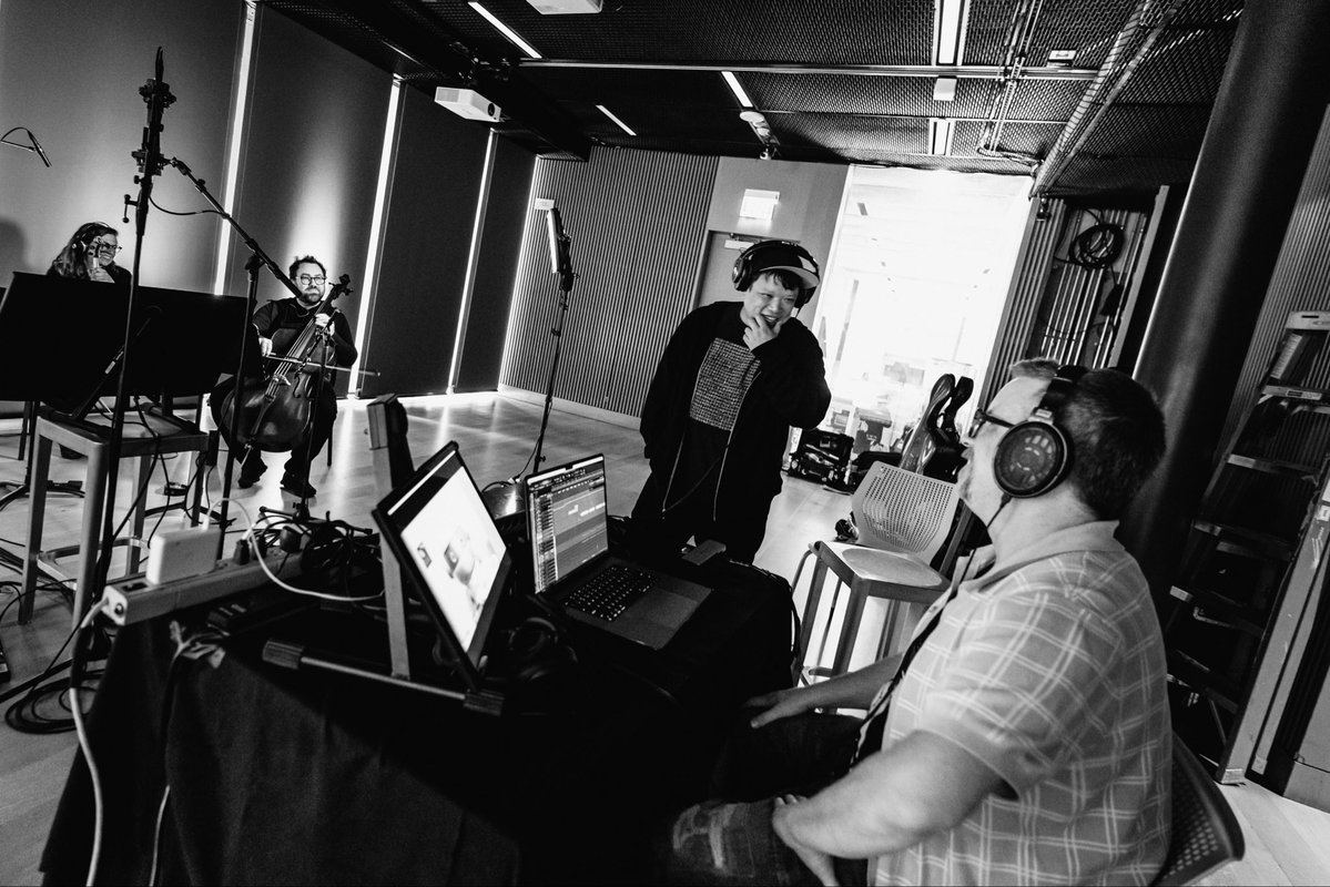 kidkoala's tweet photo. TB working on the score to #SpaceCadet, which opens in USA 🇺🇸 November 13th! 

Now playing in cinemas across Taiwan 🇹🇼!

Bring your families! On behalf of the whole team, we hope you enjoy the movie!

#kidkoala #animation #featurefilm #spacecadet @vivakidsfilms https://t.co/3QLkg9OJj0