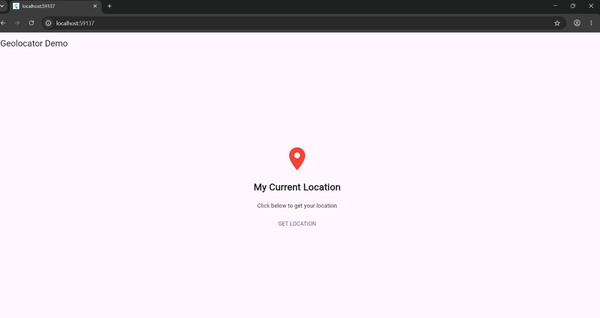 Shet88950Anusha's tweet photo. 📍 Day 22/100 | #100DaysOfCode
Explored Flutter’s Geolocator package and built a demo to fetch device coordinates with location permissions. 
GIT:https://t.co/Shjez80ezH
Learning, debugging, and growing every day!

#Flutter #Dart #AppDevelopment https://t.co/hNQlkbYTSf