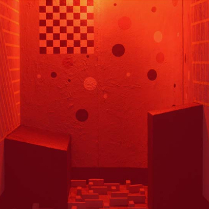 spycraft101's tweet photo. Prison cells built during the Spanish Civil War were designed as “psycho-technical” torture chambers inspired by the work of surrealist painter Salvador Dali and abstract artists Wassily Kandinsky and Paul Klee, among others.

The Military Information Service of the Spanish Republican Army contracted Alphonse Laurencic, a French citizen of Slovenian heritage to design the cells, meant to hold known or suspected Nationalists who were aligned with General Franco’s fascist forces. Laurencic was an artist, musician, and architect as well as an anarchist and member of the National Confederation of Workers.

The cells were built inside Catholic churches by forced laborers who first stripping out all religious iconography before construction. The jails were called ‘Chekas’ in honor of the original Soviet secret police organization because the USSR was providing support to the Republican government at the time. At least three Chekas were built between 1937 and 1939, in the Santa Úrsula convent in Valencia and the churches on Vallmajor and Zaragoza streets in Barcelona.

The tiny beds were tilted at 20-degree angles so that prisoners would slide off onto the floor if they ever fell asleep, and some rooms had a very high, angled chair which was impossible to sit on. The floors themselves were covered with a random pattern of standing bricks meant to keep the prisoner from walking or lying down. Green and red flashing lights would wear them down mentally, and the walls were painted with geometric patterns intended to provoke dizziness and visual discomfort.

Prisoners could also hear an amplified metronome which moved at varying speeds and were kept within sight of a clock that ran too fast, all to further disorient them.

After General Franco’s forces claimed victory over the Republicans, the new government put Laurencic on trial in front of a military tribunal, and he was executed in 1939. His work on the prison cells was largely unknown for more than 60 years, until art historian Jose Milicua uncovered a document summarizing Laurencic’s trial.

#spain #civilwar #surrealism #modernism #bauhaus