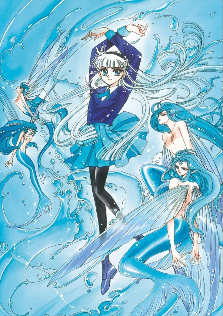 fleuriepetals's tweet photo. Buenas referencias del manga tuvo el opening de #MagicKnightRayearth 💙❤️💚 https://t.co/U7nO60vAXl