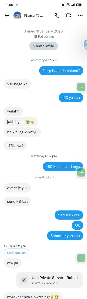 Hyorinelle's tweet photo. @ceyn761 ambil aja ka 10k semoga berkah buat kamu 🙏 
Hati² buat yang lain, akun ini nawarin direct tp di bolak balikin fakta 🤣 maling teriak maling 🤣 diajakin rekber ka @demibingung gak mau alasan takut 🙏bawa² ALLAH 😭 terima kasih kaa udah nambahin amal akhirat aku ❤️ https://t.co/ZxO3vGaQi5