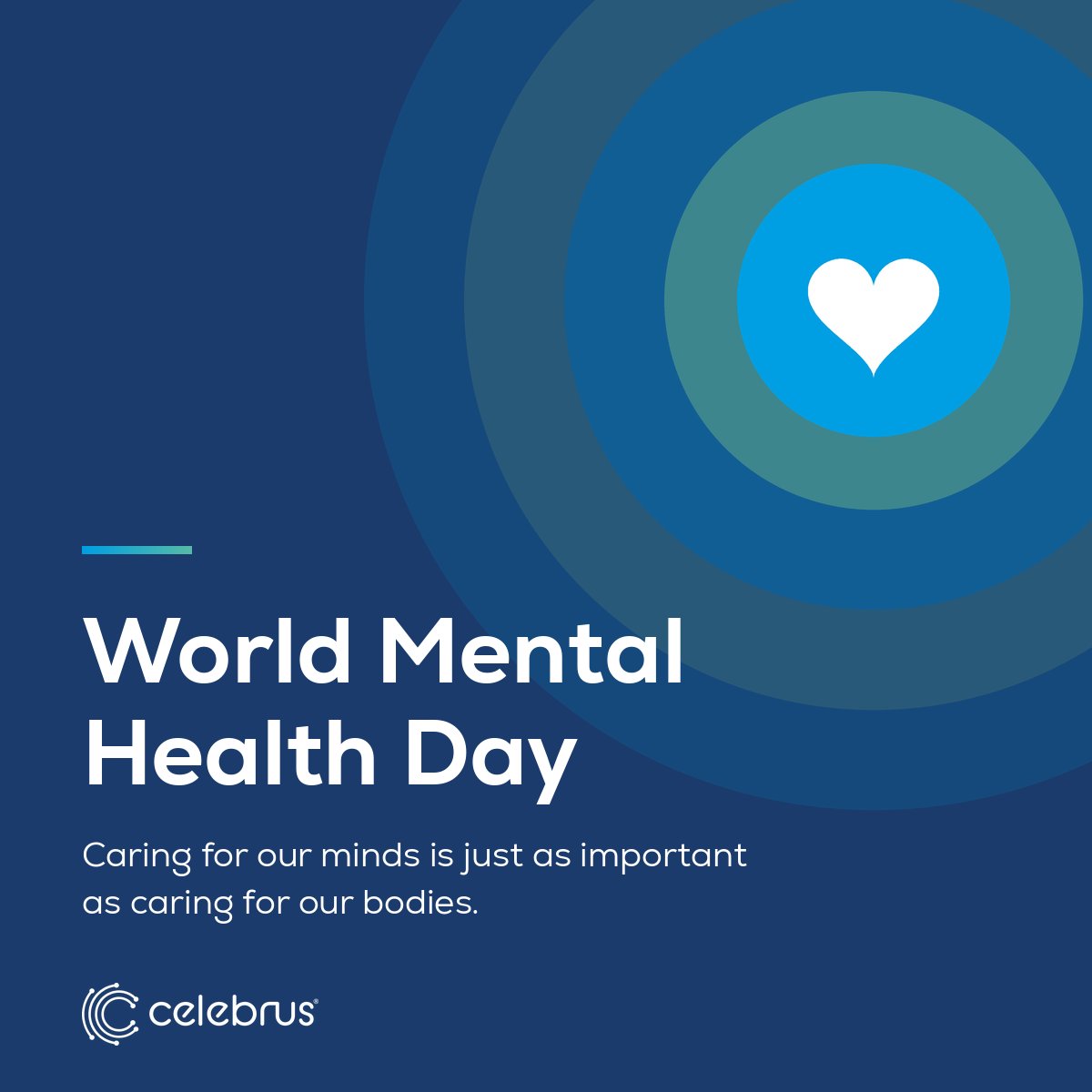 CelebrusTech's tweet photo. On #WorldMentalHealthDay, we're reminding our team and community that checking in matters. 💚

At Celebrus, we're committed to a culture where everyone feels supported and heard.

Take a break, reach out, and remember: asking for support is a sign of strength. https://t.co/WCpUfsTNgh