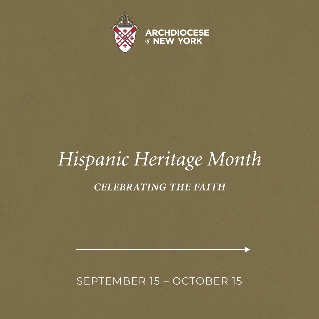 NY_Arch's tweet photo. This Hispanic Heritage Month, celebrate the devotions that unite generations: 🇨🇺 Our Lady of Charity of El Cobre; 🇵🇷 Our Lady of Providence; 🇨🇴 The Divine Child Jesus. Three cherished devotions, one shared faith. #HispanicHeritageMonth https://t.co/5sM5nhQoVP