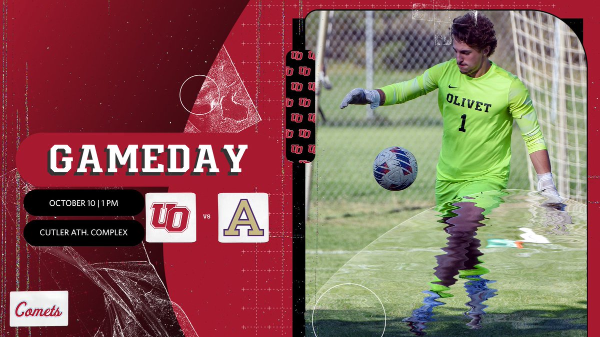 OlivetAthletics's tweet photo. GAMEDAY! The @UOlivetMSOC team hosts the Britons.
π Albion
π 1 pm
π https://t.co/05Et0mTvAI
π» https://t.co/ElBl4Z1mrp
#GoCOMETS | #UONation | #d3soccer https://t.co/zpejc9BRSW