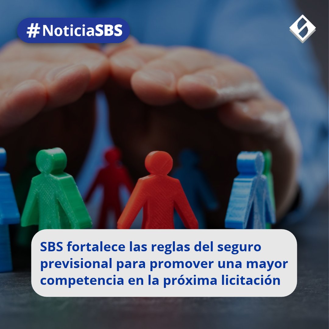 SBSPERU's tweet photo. #NoticiaSBS | La #SBSPerú aprobó una norma que fortalece la gestión del Seguro de Invalidez, Sobrevivencia y Gastos de Sepelio Colectivo (SISCO), que protege a los afiliados al Sistema Privado de Pensiones (SPP) y a sus beneficiarios ante situaciones de invalidez o fallecimiento.
La norma incorpora medidas para reforzar la transparencia del proceso de licitación del seguro previsional, prevenir potenciales conflictos de interés y fortalecer la protección de los afiliados y sus beneficiarios.
Lee la noticia completa aquí ➡️ https://t.co/PtfG7knBEj