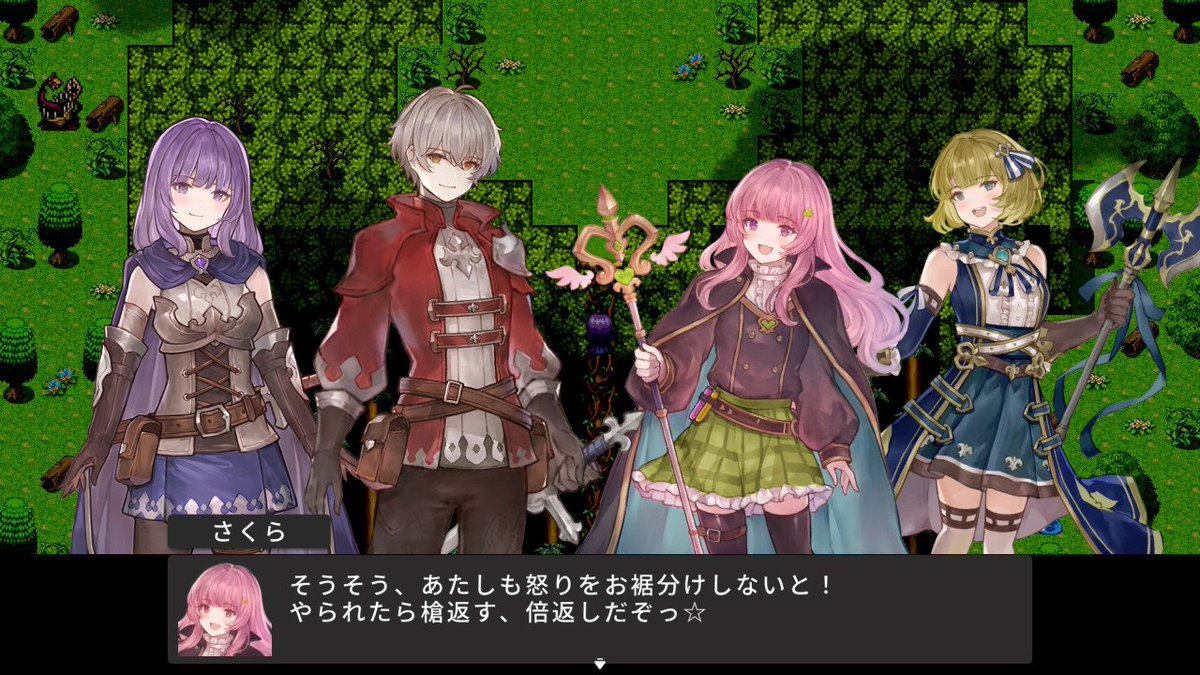 nekonamu's tweet photo. #RPGMAKERWITH
#ツクウィズ
#スーパーゲ制デー
「ハートルーン」
只今製作中、体験版も公開中です。
後半のストーリー製作中で、助っ人キャラ関連のデータも粗方作り終えた感じです。相変わらずストーリー、敵キャラや装備製作で時間食ってますが、
年末まで��は完成させて投稿したいです。 https://t.co/QWPRhGsLan