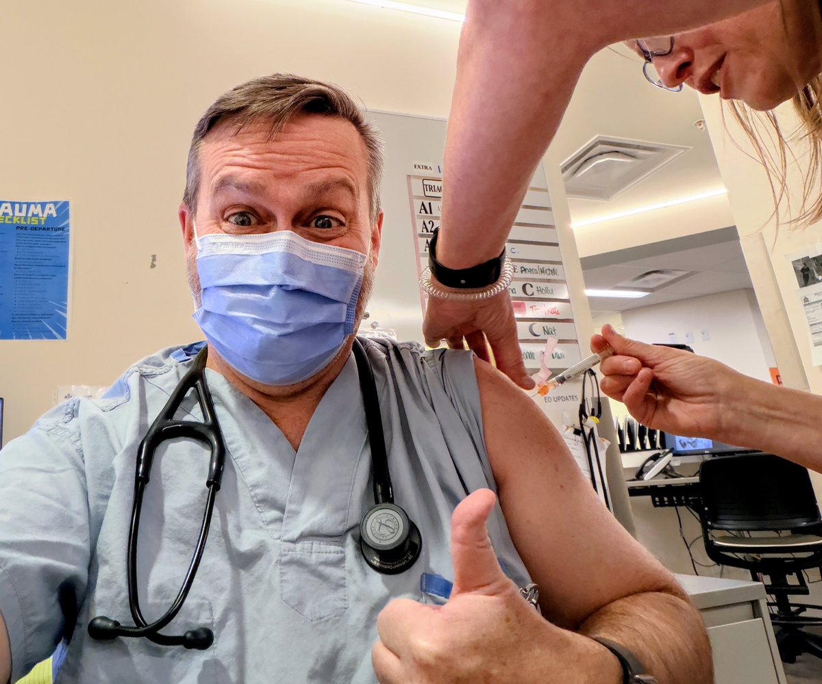 PfParks's tweet photo. Hey AB, get your vaccines... our HC system is already struggling. 

The waits in our EDs are astronomical, and only going to get worse. Do your part to protect yourself, your loved ones, and our overburdened HC system.

I got Influenza + Covid vaccines same day... https://t.co/jfTvpMYYbs