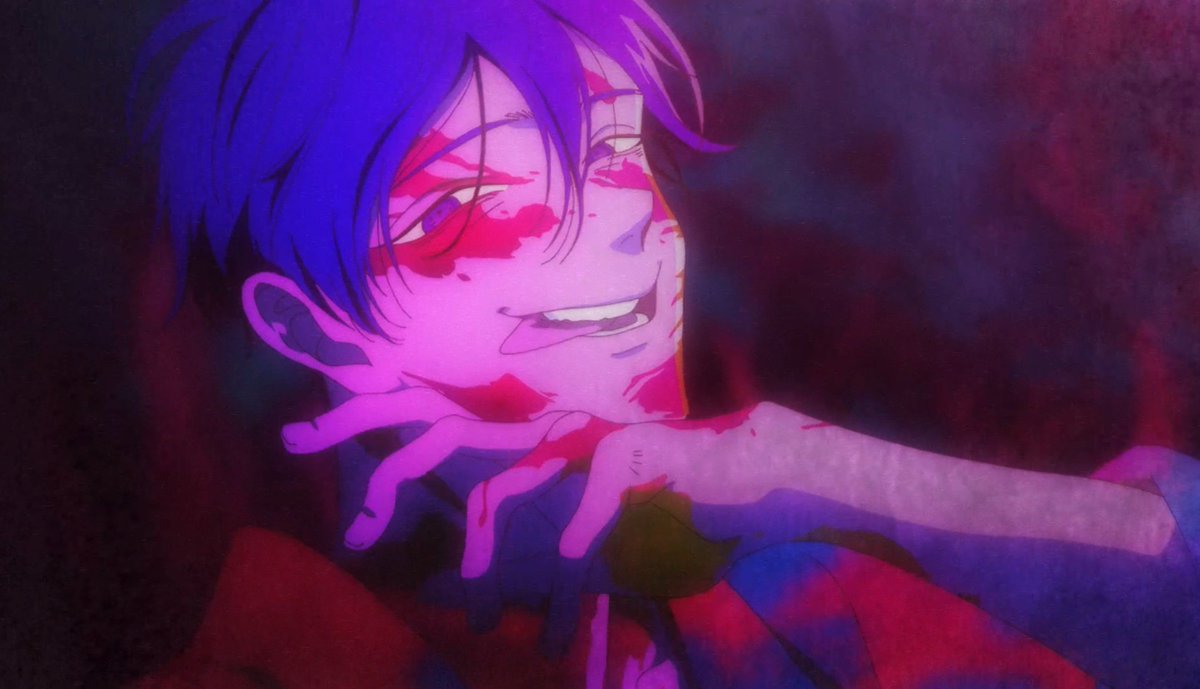 L_______zy___'s tweet photo. 出血大サービスの1話だ。しかも血のドロっとしてる感じの音と描き方拘ってるな。
#ホタルの嫁入り https://t.co/ZydIBRev3v