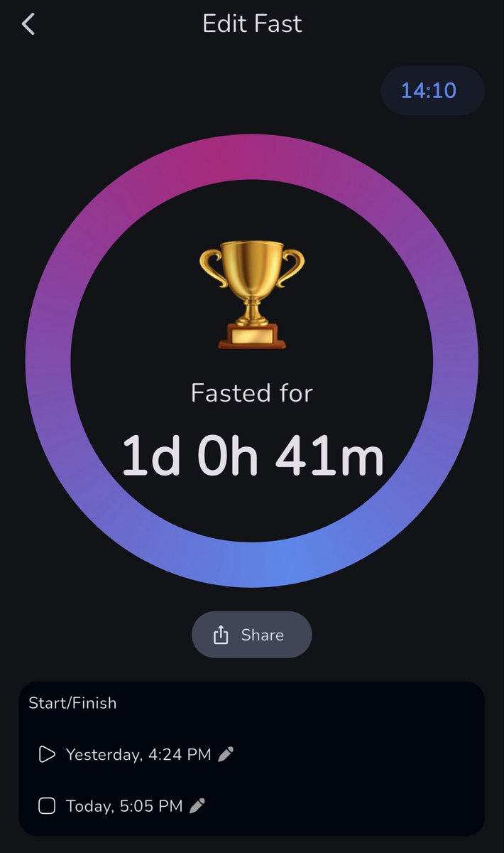 Vinieblue's tweet photo. 24h fast done ☑️ https://t.co/zXqqILUEn3