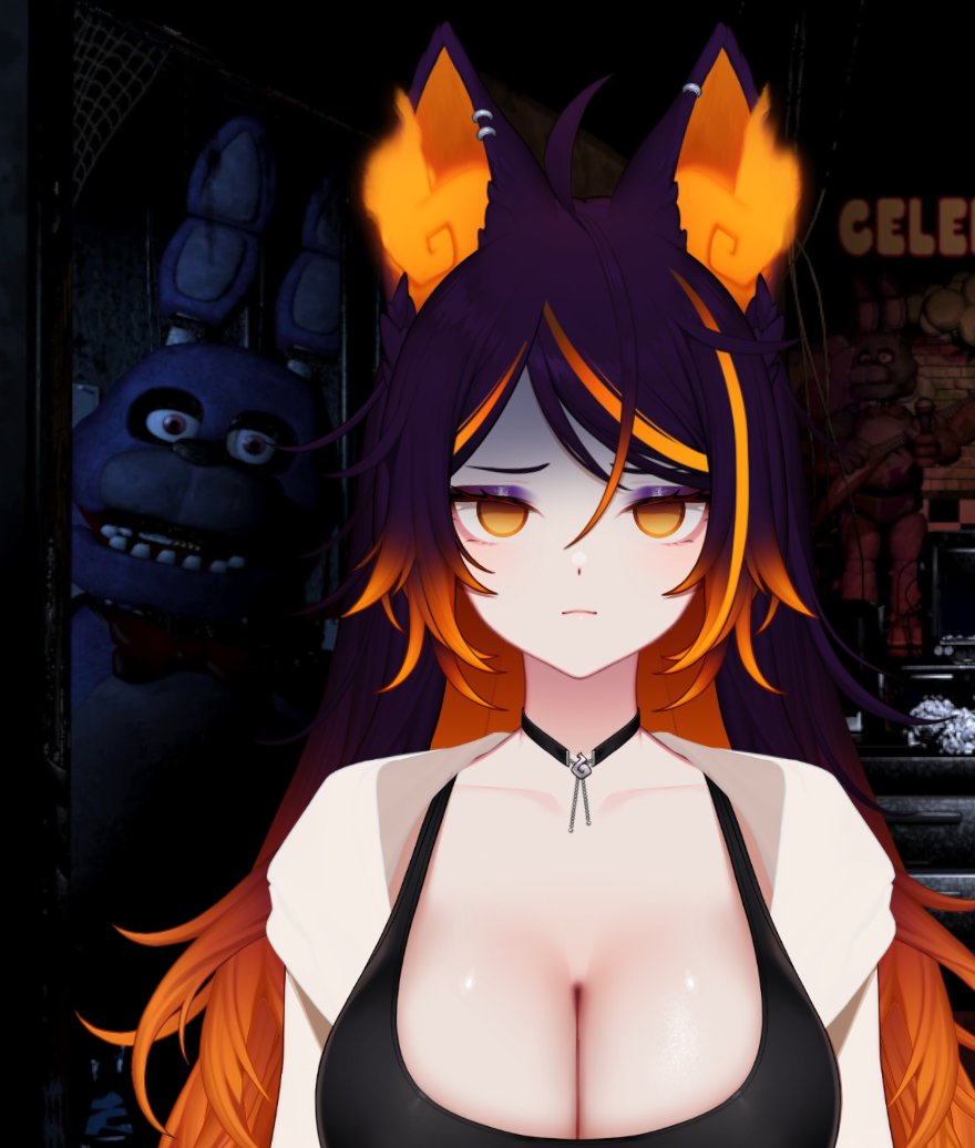 SinderVTuber's tweet photo. He's right behind me, isn't he... https://t.co/1FHWFbEU3h