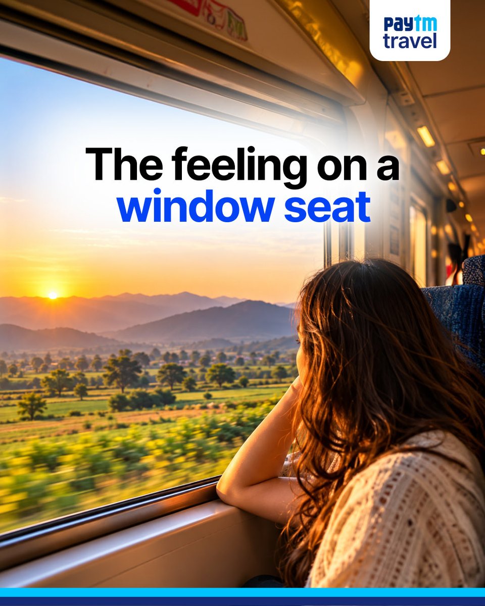 PaytmCheckin's tweet photo. Here’s to journeys that feel good, inside and out. 🩵#WorldMentalHealthDay https://t.co/reucZeTb1D
