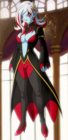 dragonuff's tweet photo. Day 33 of asking @BandaiNamcoUSa nd @dimps_official 
to add elf eared demons as Cacs into Xenoverse 3 until the game drops Akira Toriyama's final major anime project was Dragon Ball Daima it was all about Demon Race.  Todays Dragon Ball Demon and their great design is: DG 3 Towa https://t.co/gPsc3tHS5S