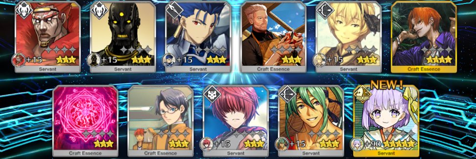 TaiyKun's tweet photo. First time hitting pity in FGO. Probably revenge from calling her Satan or just quick supports hating my account 🥲 https://t.co/ttiWmFDxq1
