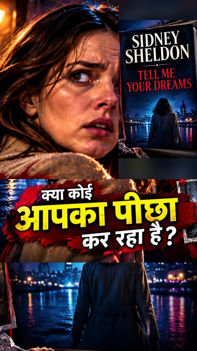 hasanchobarawla's tweet photo. सबूत आपके खिलाफ हो... लेकिन याद कुछ भी नहीं? 🔍
Tell Me Your Dreams - Sidney Sheldon | Book No. 14
एक murder mystery, अनगिनत सवाल।
📖 https://t.co/7XUlt5Tunw
▶️ https://t.co/07VFLMhxer
#TellMeYourDreams https://t.co/SULcysUZ4W