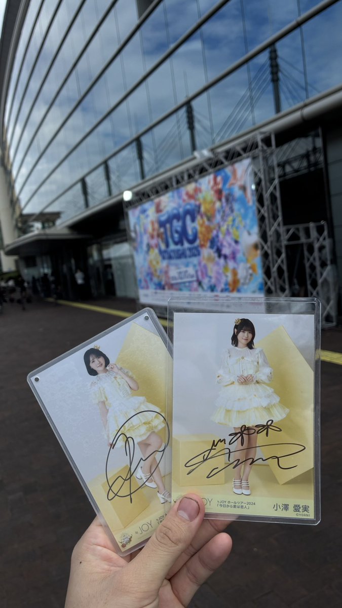 kiyo_taruto's tweet photo. 愛実ちゃん推しとTGC北九州参戦！
＃TGC北九州 ＃ニアジョイ https://t.co/jCkE1kEOXp