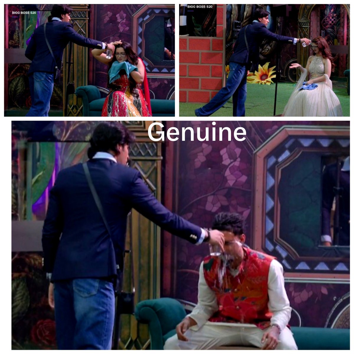 akash_rtt's tweet photo. Most Iconic and Satisfying image of the Day🔥😂

#BiggBoss20 #Gullu https://t.co/rMJMIz1NMS