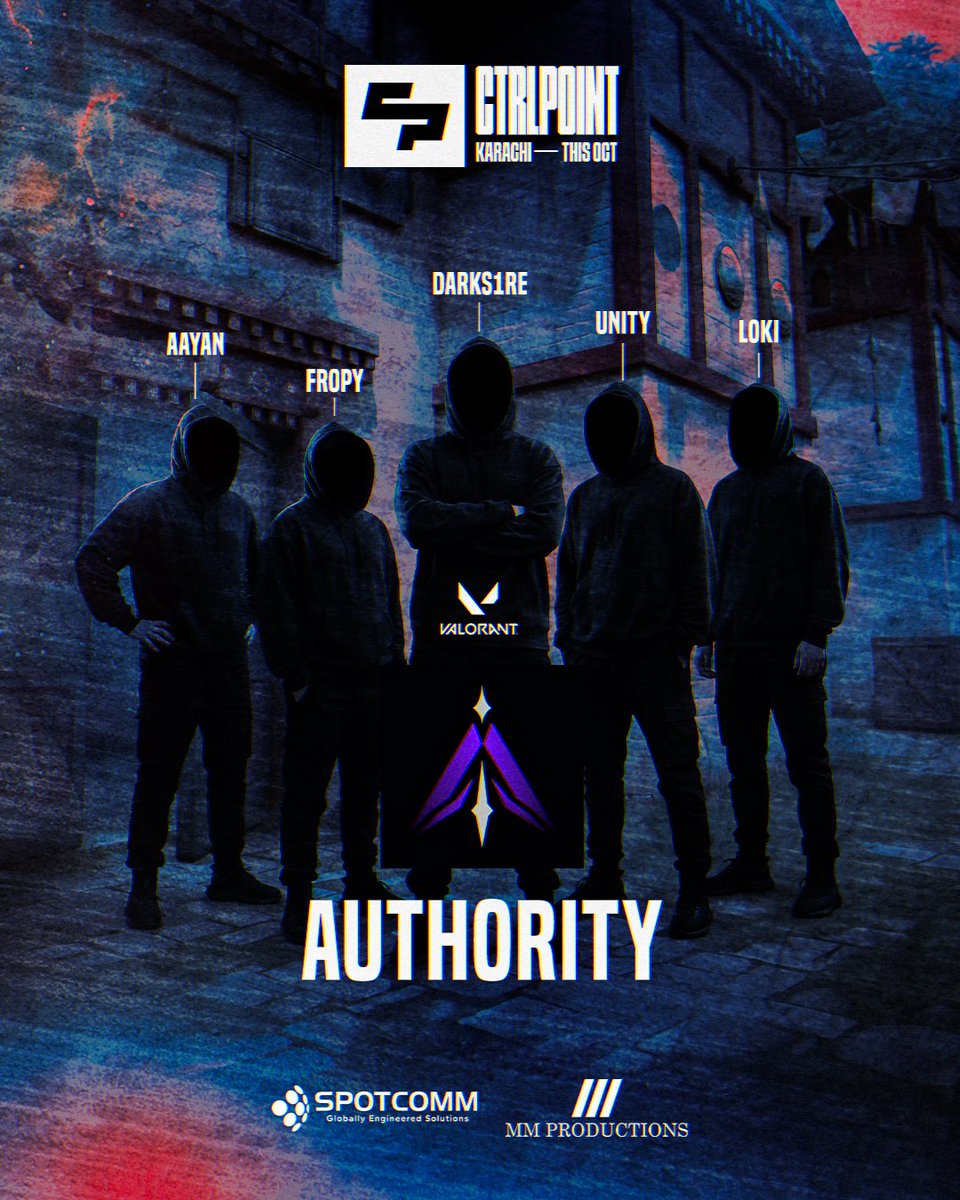 CTRLpointGG's tweet photo. THE FIRST FOUR ARE LOCKED IN. 🔒

From the open qualifiers to the LAN stage - meet the first teams heading to CTRLPOINT.

CS2
PAKBOYZ
BAD KIDS

VALORANT
TEAM SNAKES
AUTHORITY

Four teams confirmed. Four spots remain.

Qualifier 2 decides the rest.

#CTRLPOINT #CS2 #VALORANT https://t.co/0xET3Dym0z