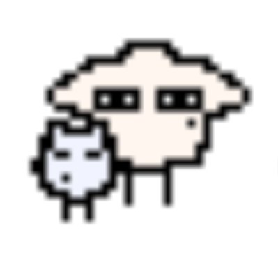 shimatori6's tweet photo. イベント用アバターのドット絵を打ったのですがムズいぜ！？
切り取ると解像度ﾎﾞﾜﾎﾞﾜ
 #うちの子deビュッフェ https://t.co/HPFyTS2kPB