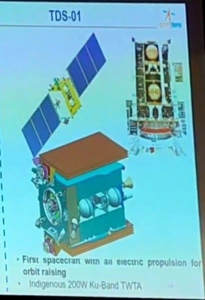 UserUnknow_7's tweet photo. ISRO's LPSC director N Jayan says its 300 mN stationary plasma thruster, which ionises xenon or argon, has completed qualification and will fly on TDS-01 (PSLV-C63). Electric propulsion could cut a 5 t satellite to 3-3.5 t and nearly halve launch cost. TDS-02 is planned next. https://t.co/wKhqfaNGRH