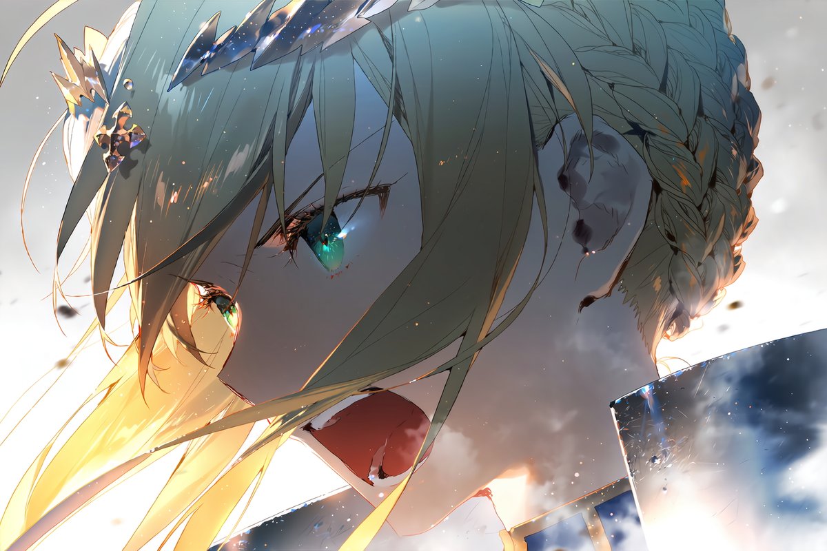 doramukann6's tweet photo. 天を穿つ最果ての光。
地を揺らす騎馬の蹄。
「聖槍、抜錨！」
『最果てにて輝ける槍《ロンゴミニアド》』
#FGO #アルトリアランサー https://t.co/fIsAcz45Ie