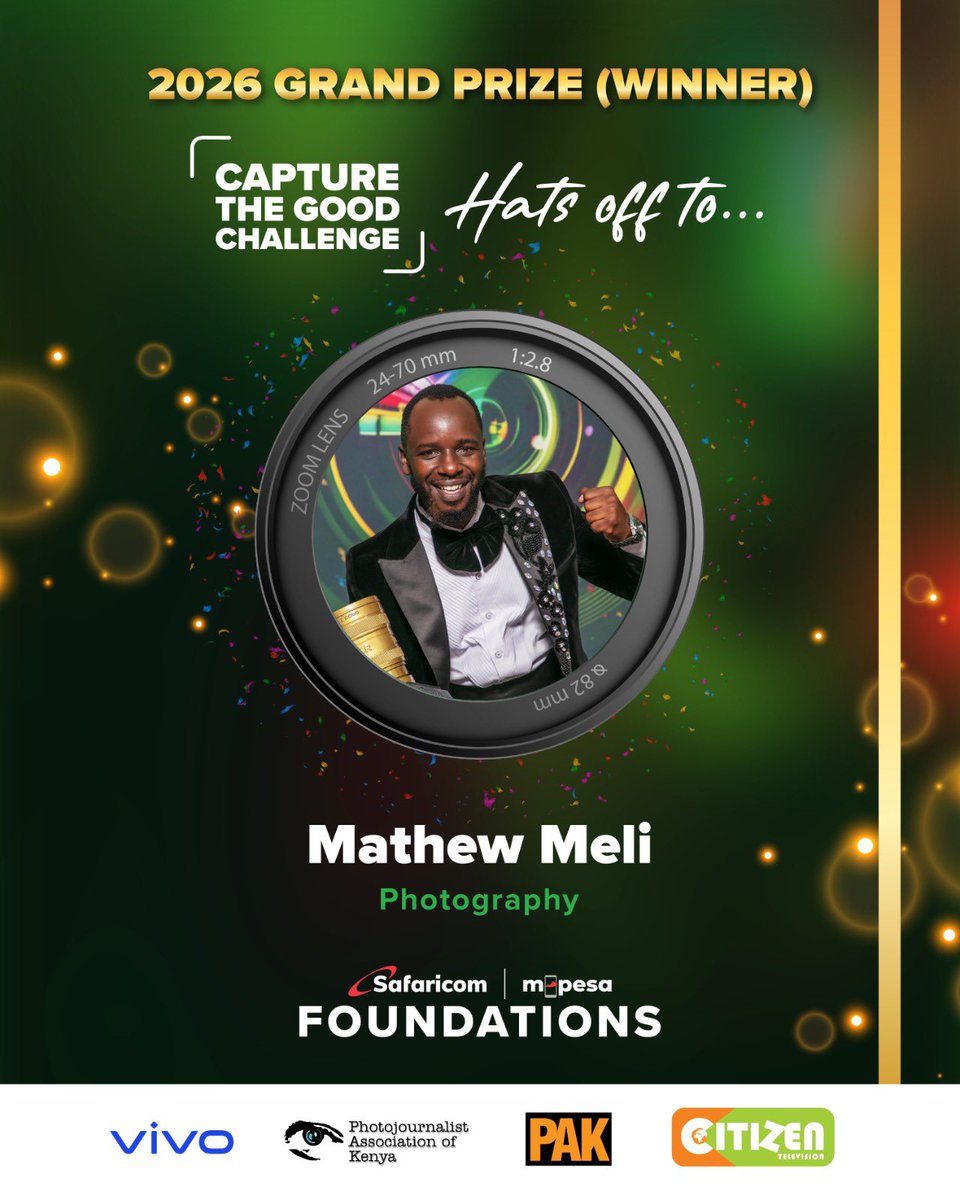 MPESA_FDN's tweet photo. To our Top 3 photographers and videographers, a huge congratulations on this well-deserved achievement! 

#CaptureTheGood #TransformingLives https://t.co/FhocFljUjM