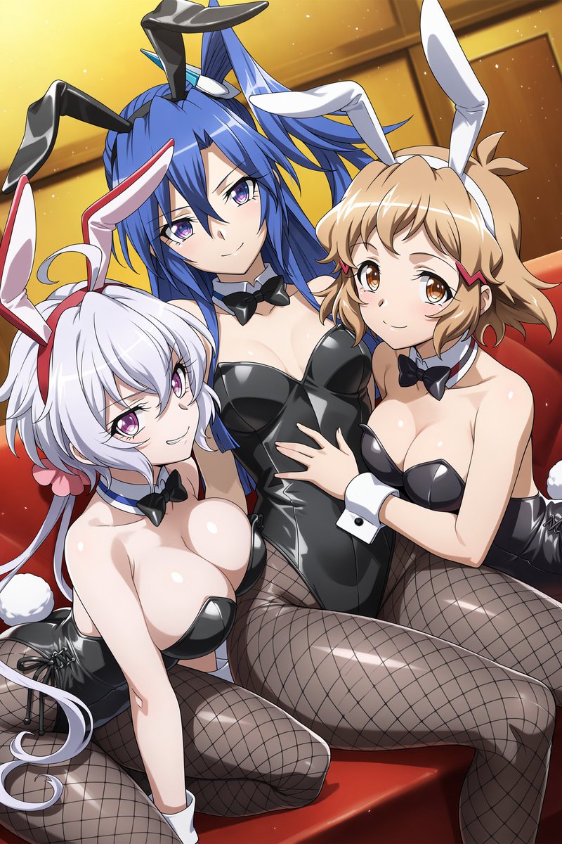 iburning_hawk's tweet photo. バニーシンフォギア装者　ラスト
#シンフォギア https://t.co/p9MTk73hpX