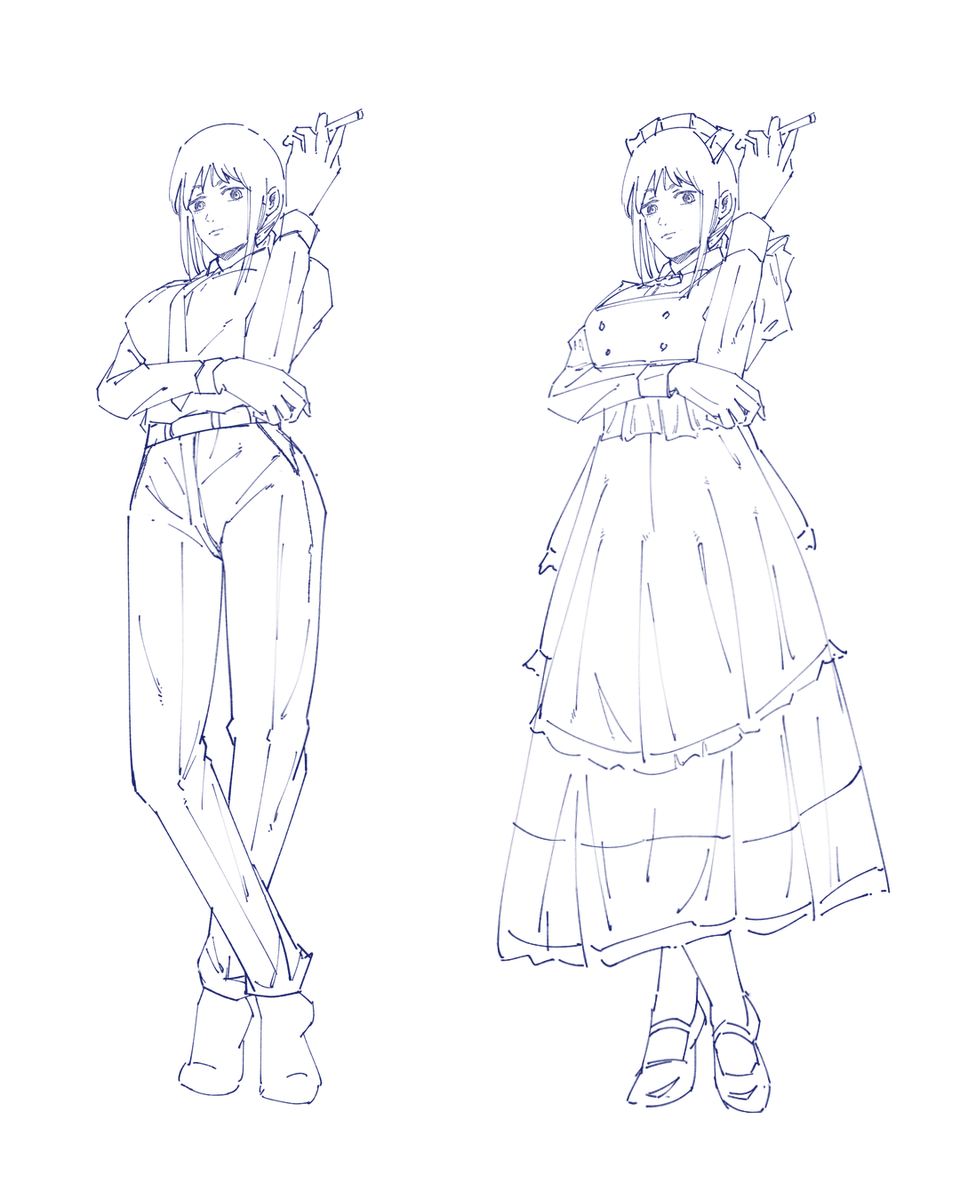 ryenix0's tweet photo. quick sketch #makima #csm https://t.co/otLfPmtual