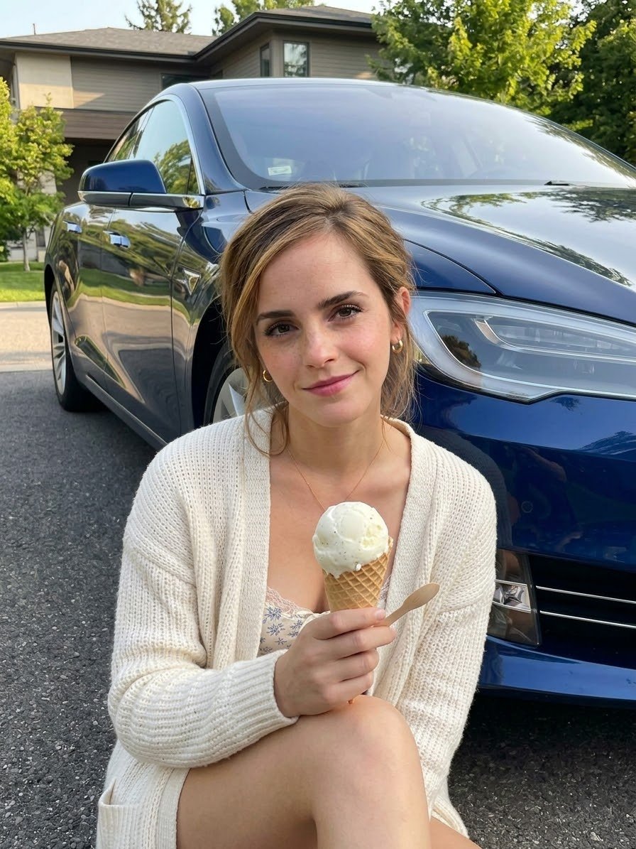 emmawatsonkz's tweet photo. Sweet moments, a little sunshine, and a scoop of happiness 🍦🤍✨ Sometimes, the simplest pleasures make the most beautiful memories. 🚗🌿 https://t.co/xgJa05UvT5