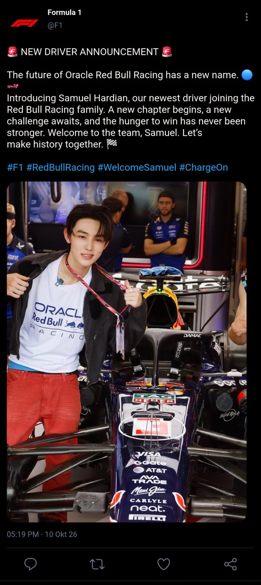 Th3Bleachers's tweet photo. OFF THE RECORD — a Red Bull rookie driver and a journalist who asks the wrong questions, until things get personal.

#Hyeonhoon fews tweets au https://t.co/DpMcXzLf2i