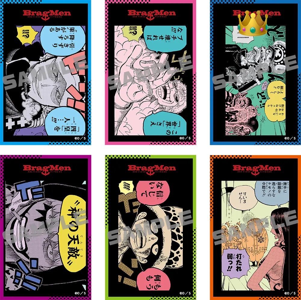 anime_goods_147's tweet photo. 【交換】ONE PIECE ワンピース BragMen Cafe ブラグメン 特典 トレーディング スクエアステッカー 

譲)スクエア:三船長,ロー&amp;チョッパー&amp;エース
トレカ:ドフラミンゴ

求)👑各1点
スクエア:ロー&amp;ルッチ&amp;サボ&amp;ハンコック、トレカ:ロー&amp;麦わらの一味

纏めて優先、トレカ最優先で、異種交換可能 https://t.co/vEbjHe9Mlo