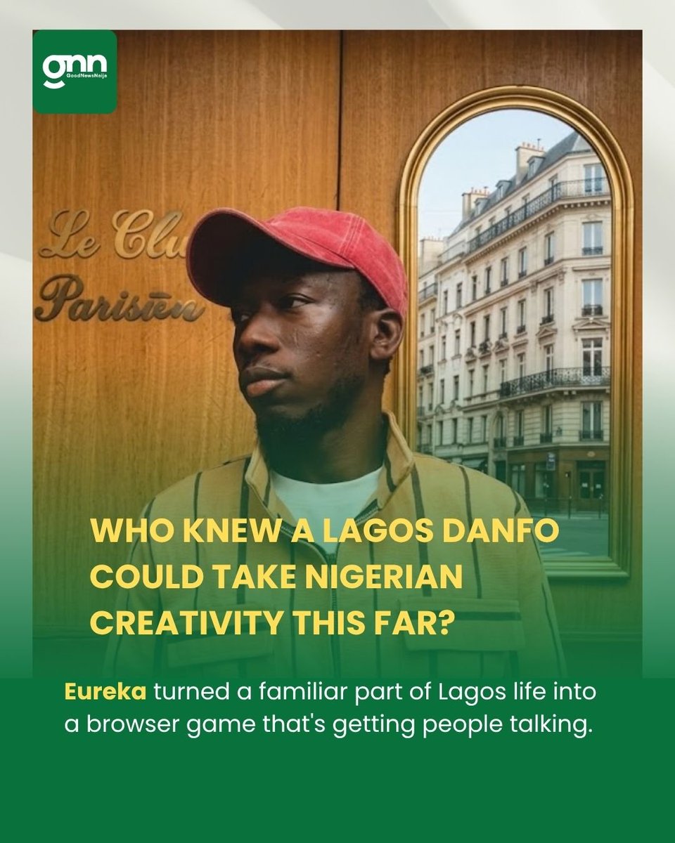Good_news_naija's tweet photo. Who knew Lagos danfo life could become a video game?
Follow @goodnewsnaijapodcast for more inspirational content
Also tap in to https://t.co/zW8a8a8ZwW to play interesting games
#GoodNewsNaija #LagosRun #NigerianCreativity #MadeInNigeria #Gaming https://t.co/XIuElWgJib