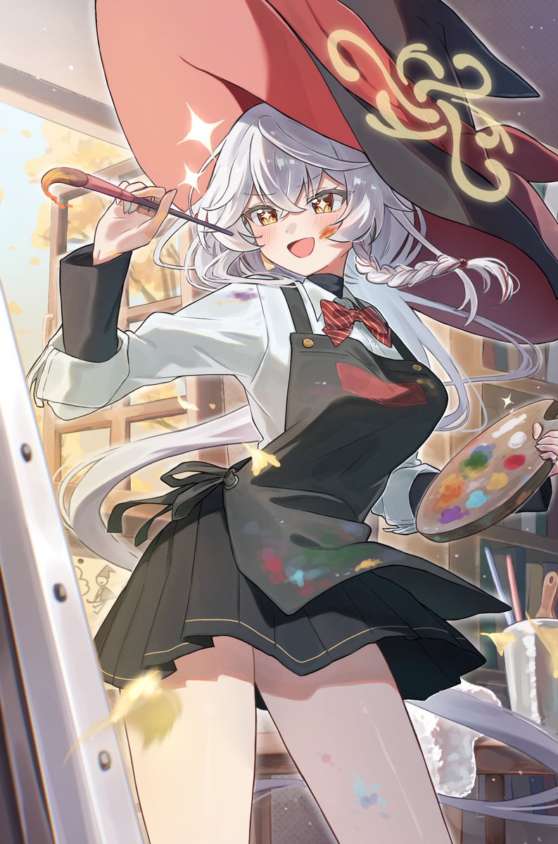 ponte_irai's tweet photo. にゅふふ、芸術の秋です...！！

#ブルアカ https://t.co/gO9xxc3VN4