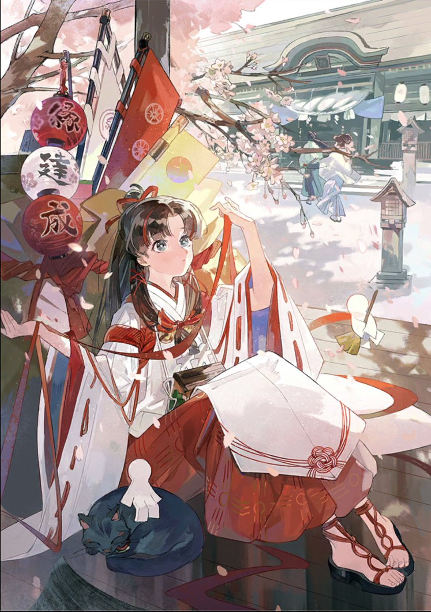 onmyojitcg_en's tweet photo. Onmyojitober Inspo: Day 11: Thread (Feat. Enmusubi and Jorogumo)

Now, there, there. The strings of fate isn't so easy for you to cut apart. https://t.co/MxuSR1HBDq