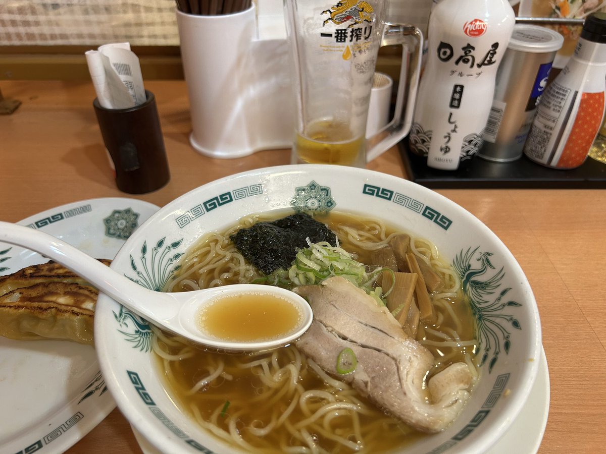 m0r1sk's tweet photo. フェス終わりの日高屋が沁みる。
早く関西にも進出してほしい。 https://t.co/usiZwb3tMq