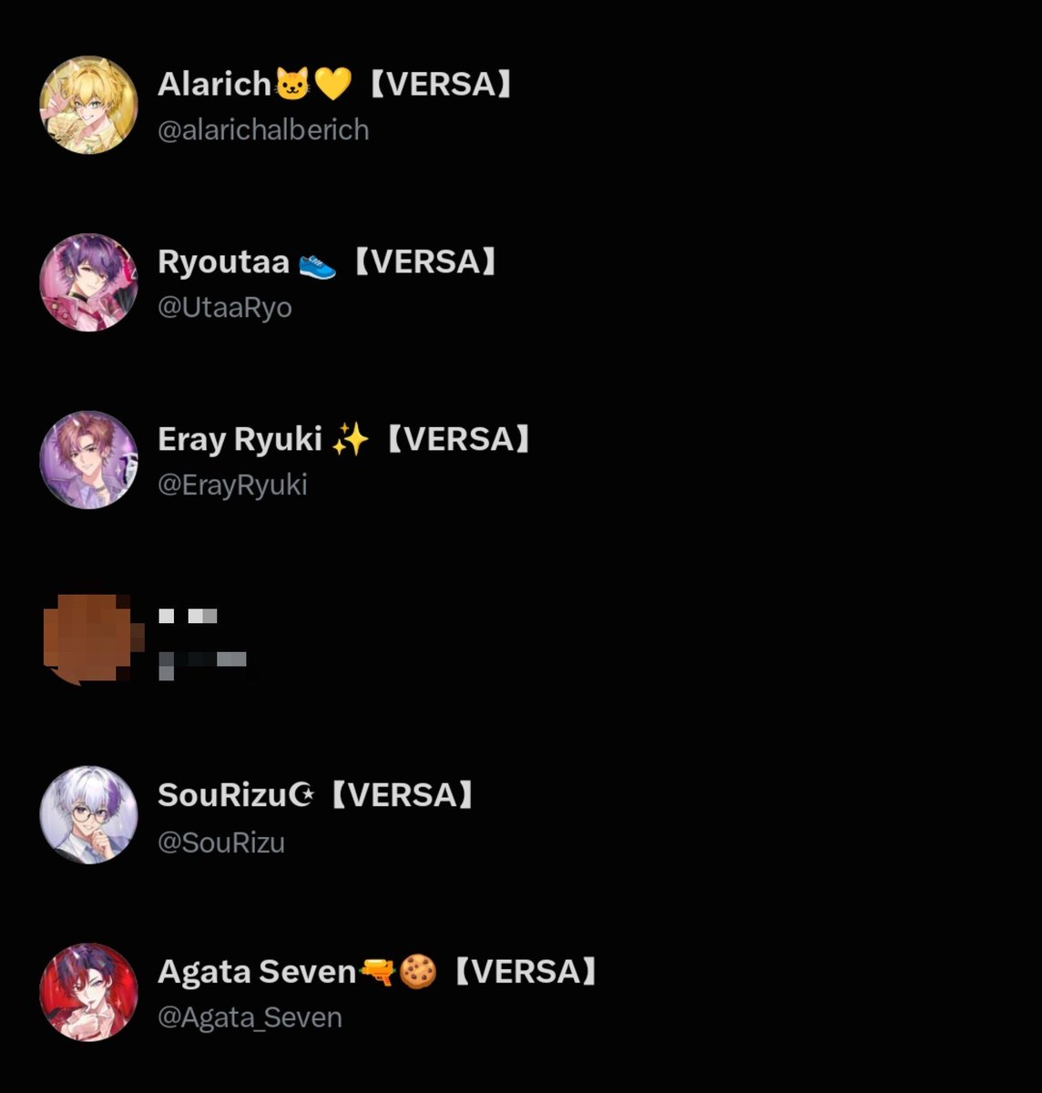 ashlaeno's tweet photo. Gemasnyooo~๐๐ค๐๐ฉทโค๏ธ
#VERSA1st
#SweetVERSAMagic
#VERSA1stAnniversary https://t.co/pNrtvUKHs4
