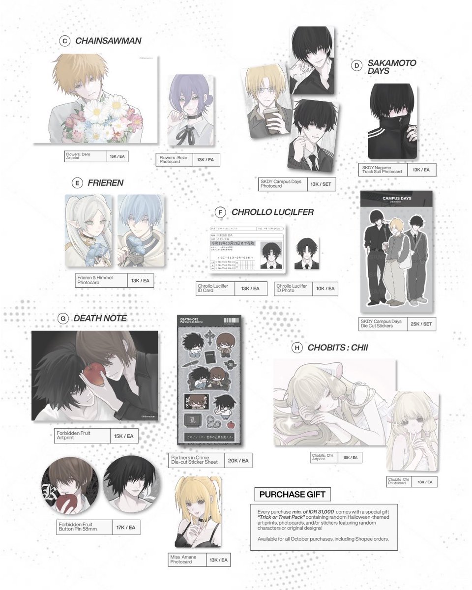 littlenecron's tweet photo. ( 🤍 &amp; 🔄 are very appreciated )

pre-order, giveaway,
and october shop update 
(✿ᴗ͈ˬᴗ͈)⁾⁾ °❀⋆.ೃ࿔*:･

✿ 10.10 - 15.5 ( 23:59 GMT+7 )
✿ order link on thread below https://t.co/VHTRHKQuFF